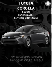 TOYOTA COROLLA E210 SEDAN BUYERS GUIDE (2019-2025)